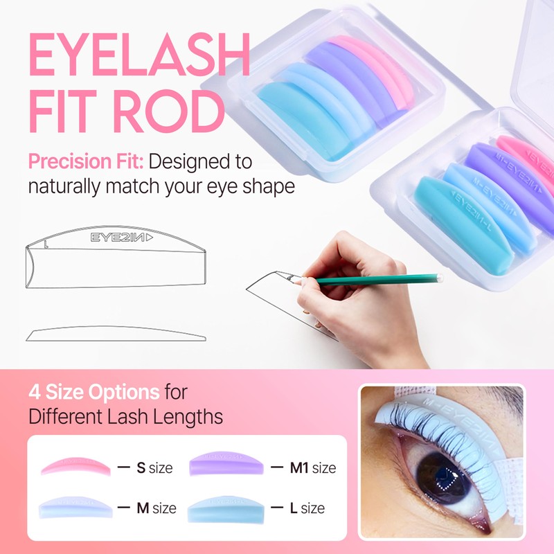 EYE2IN Eyelash Self Perm & Care Kit - 2-in-1 Lash