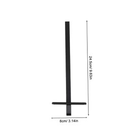 Operitacx 2PCS Adjustable Rip Fence for Precision Cuts Heavy Duty Metal Edge Guide for Metal Cutting Accurate Circular Saw Accessory with Depth Gauge