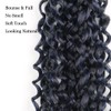 Passion Twist Hair Extensions Black to Dark Blue Curly Crochet