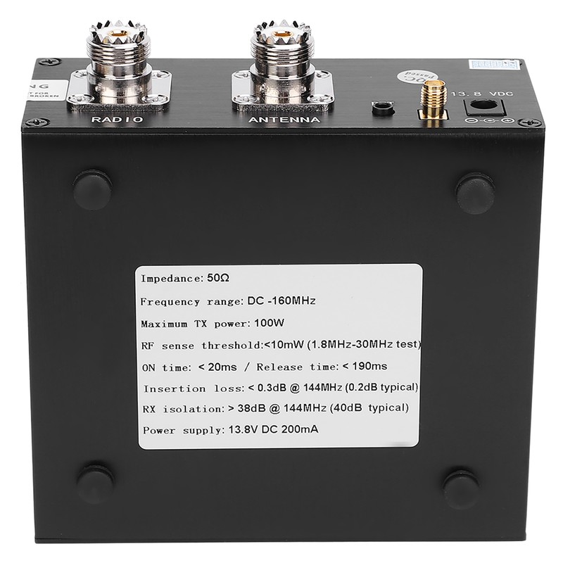 Antenna Sharer SDR Transceiver TR Switch Aluminum Alloy Box Device