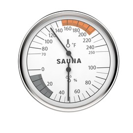KT THERMO KT THERMO Sauna Thermometer 2 in 1 Fahrenheit Thermometer Hygrometer for Sauna Room, Indoor Humidity Temperature Monitor, Sauna Accessories for Infrared Steam Saunas