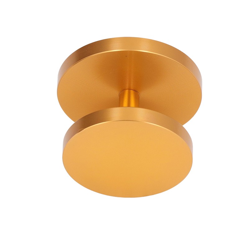 Double Head Coffee Powder Tamper Non Corrosive Aluminum Dual Sided