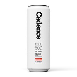 Cadence Electrolyte Drink Cans Melonberry - Case (355ml x 12) - US | Science-Backed Hydration | Zero Sugar, Zero Caffeine | Vegan, Keto & Paleo Friendly | Sodium, Potassium & Magnesium for Performance & Recovery
