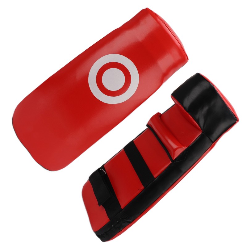 Boxing Kick Pad with Curved Punching Surface PU Leather Karate