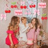 K KUMEED Cherry Party Decorations,She's The Cherry On Top Theme