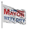 Mayor Of Titty City Flag 3x5 Feet Polyester Flag Banner