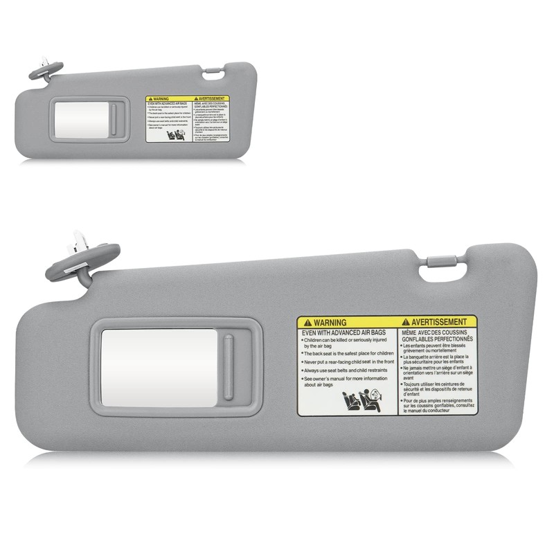 Hurotoms Left Driver Side Sun Visor Fit for Toyota Highlander