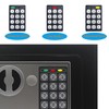 Heroecol Key and Electronic Security Safe Box Digital Deposit Box