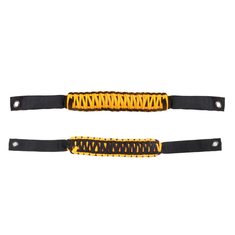 BESTAOO Roll Bar Grab Handles Paracord Grip Handle for Ford