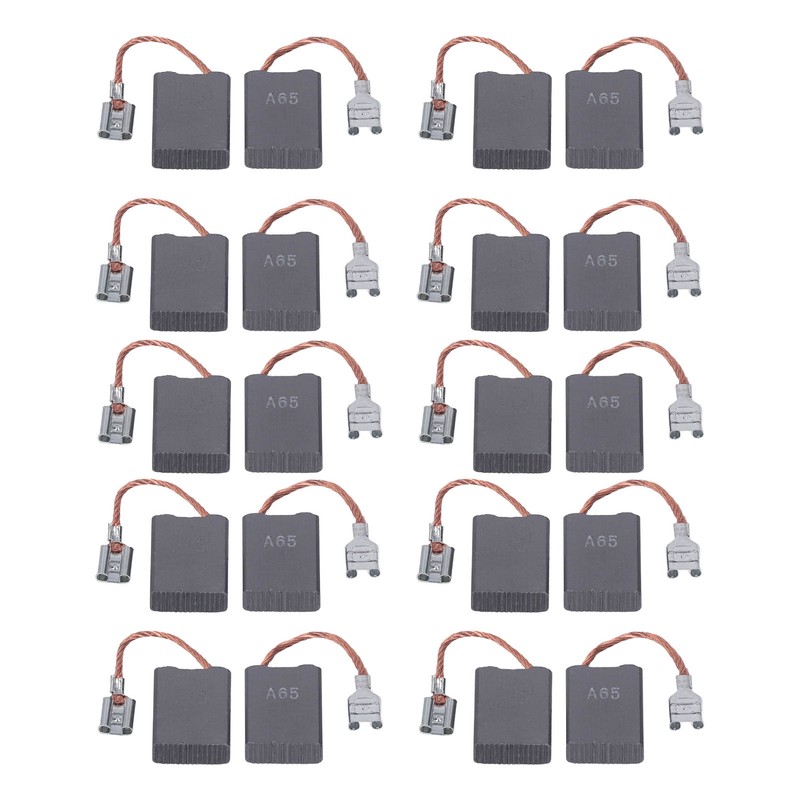 20Pcs Motor Carbon Brushes Angle Grinder Electric Drill Hammer Power