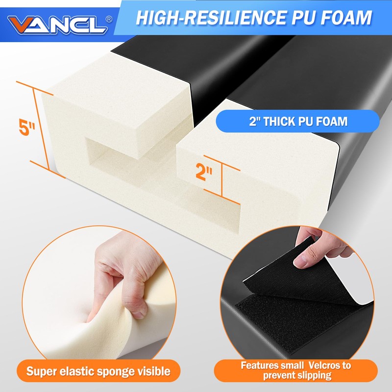 VANCL I-Beam Flange Pad - 3FT Tall, 2" Thick High-Density