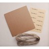Ruwado 24 Pcs Kraft Paper Cones Confetti Cones Bouquet Small