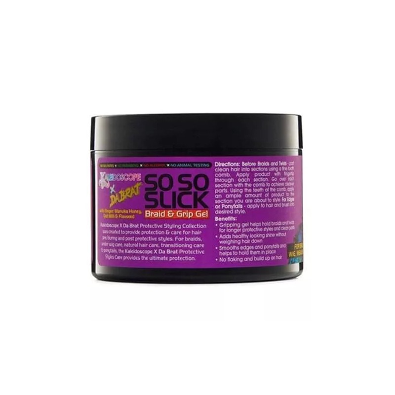 Kaleidoscope Strong Hold Hair Styling Gel with Shine Ginger Manuka