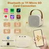 Mini Karaoke Machine for Kids Adults, Portable Bluetooth Karaoke Speaker
