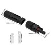 10 Sets Solar Panel Connector IP67 Waterproof Photovoltaic Cable Male