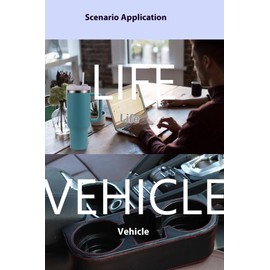 DeepCrush 40oz Tumbler With Handle And Straw,Insulated Stainless Steel Double Wall Spill Proof Water Bottle water bottle hot and cold tumbler thermal mug Tumbler with Handle Gifts（Blue