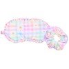 iscream Silky Fleece, Fully Lined Sleep Mask and Matching Scrunchy