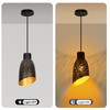Metal Small Cut Corner Lamp Shade Laser Star Bevel Floor