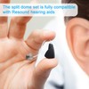 16pcs Hearing Aid Domes Compatible with Resound, Silicone Hearing Aid