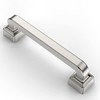 Asidrama 10 Pack 3.75 Inch(96mm) Brushed Satin Nickel Kitchen Cabinet Handles, Cabinet Pulls Kitchen Cabinet Hardware for Cupboard Drawer Handles Dresser Pulls