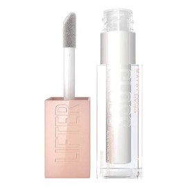 Maybelline gloss hidratante de larga duración con ácido hialurónico Lifter Gloss tono Pearl 001 5.4mL