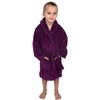 TowelSelections Big Boys’ Robe, Kids Plush Shawl Fleece Bathrobe Size