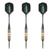 3Pcs Professional Dart Flights Set 26g Steel Tip Darts with