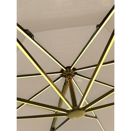 Garden Winds Replacement Canopy Top Cover Compatible with The Allen Roth URM819003J Umbrella - Riplock 350 - WILL NOT FIT ANY OTHER UMBRELLA FRAME - PLEASE DOUBLE CHECK MODEL NUMBER
