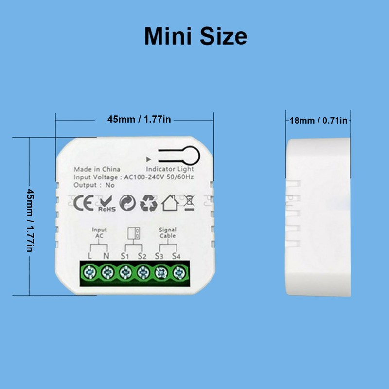 Smart Garage Door Opener Kit for Tuya Zigbee APP WiFi