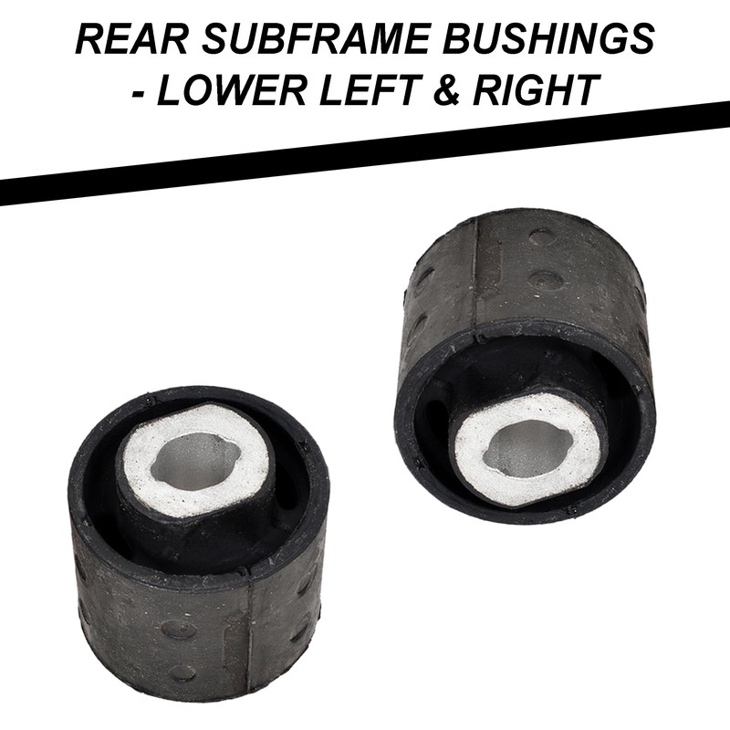 AUTOACER - Complete Rear Subframe Kit 7 Pcs - Rear