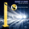 42-Inch Height Safety Bollard 4.5-Inch Diameter Yellow Steel Pipe 8