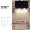Ciieeo 3pcs Oil Catcher Cup for Range Hood Reusable Oil