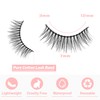 Azenlo False Eyelashes 20 Pairs Wispy Lashes Faux Mink Lashes