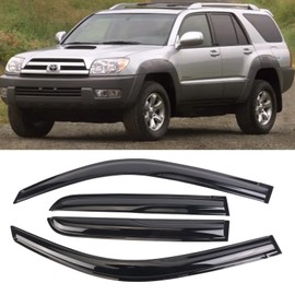 SONTIAN Window Visor (Outside Mount) Deflector Rain Guard for 2003-2009 Toyota 4Runner 4 Pcs Window Deflector 94924