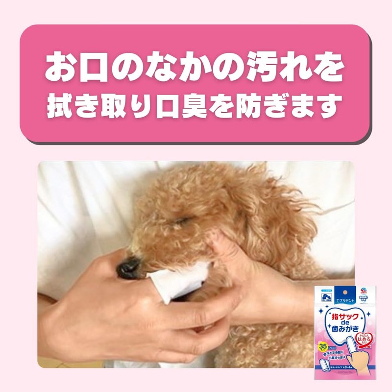 Earth Pet Everyday Finger Sack De Toothpaste, Milk Flavor, For