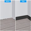 Duzzy Flexible Baseboard Molding Trim, 5 Inch(W) x 40 Feet(L)