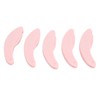 5pcs Curve Handle Lash Comb Stainless Steel Folding Eyelash Teeth