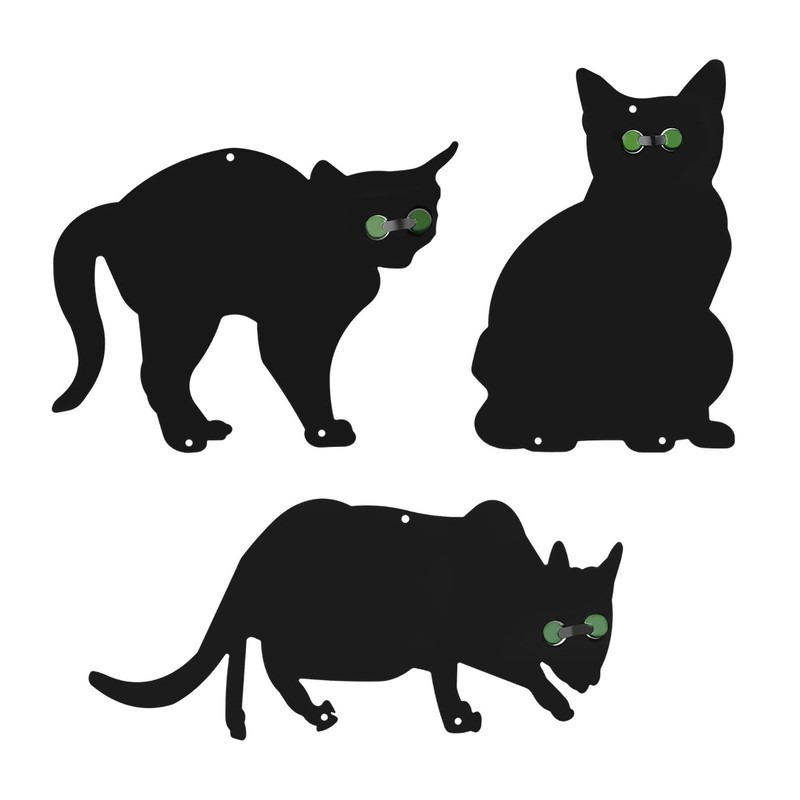 3 x Mental Scarers Cats Stop Pest Control Get Rid