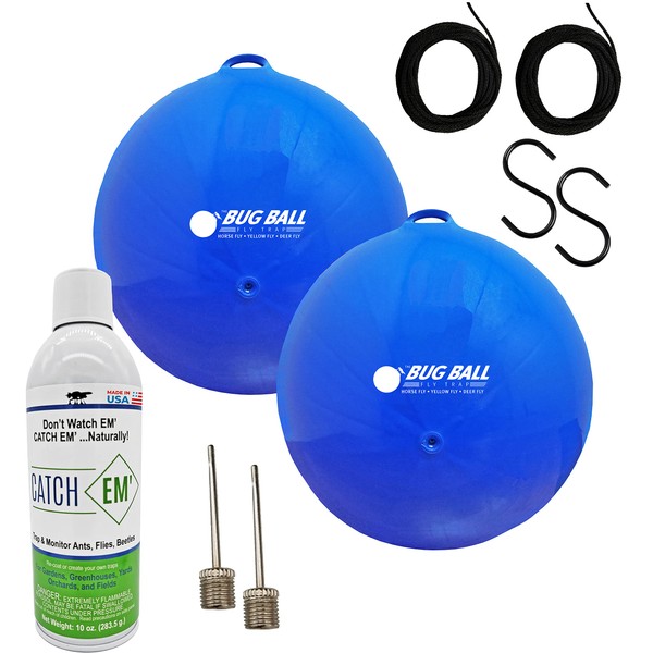 Bug Ball Deer Fly Ball 2 Pack Deluxe Kit Complete