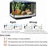 Angzhili 50-500W Aquarium Heater,LED Display Submersible Titanium Fish Tank Heaters