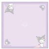 Klux 276425 Kuromi Lunch Cloth, Munyatto Lunch Mat, Bento Wrapper,