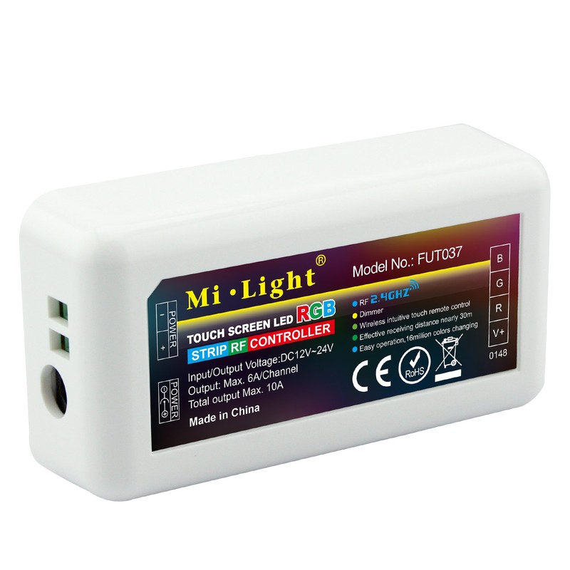 LIGHTEU®, 2.4GHz Wireless WiFi Control Module, LED RGB Strip Controller,