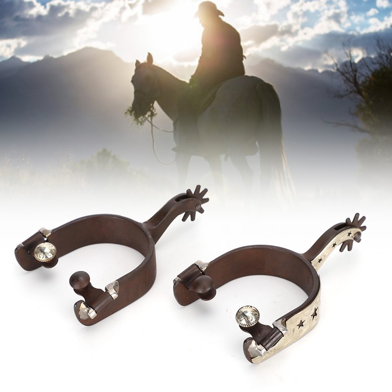 Low Carbon Steel Hand Sculpture Elegant Appearance Cowboy Horse Boot