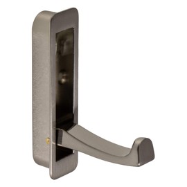 Gedotec Flap Coat Hooks Clothes Hat Hook Foldable Panama/II, 80x 20/26mm Chrome Matt Steel Brand Quality