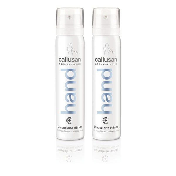 Callusan Cream Foam Hand Cream + 2 x 75 ml