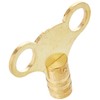 Merriway BH02832 (2 Pcs) Easigrip Clock Type Radiator Key Solid