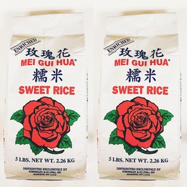 Sweet Rice, Enriched, 5 lbs, 2.26 kg,2 Pack