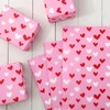 JarThenaAMCS 60 Sheets Valentine's Day Tissue Paper Pink Red White
