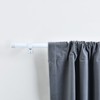Alskarhem White Curtain Rods for Windows 30 to 116 Inch,5/8