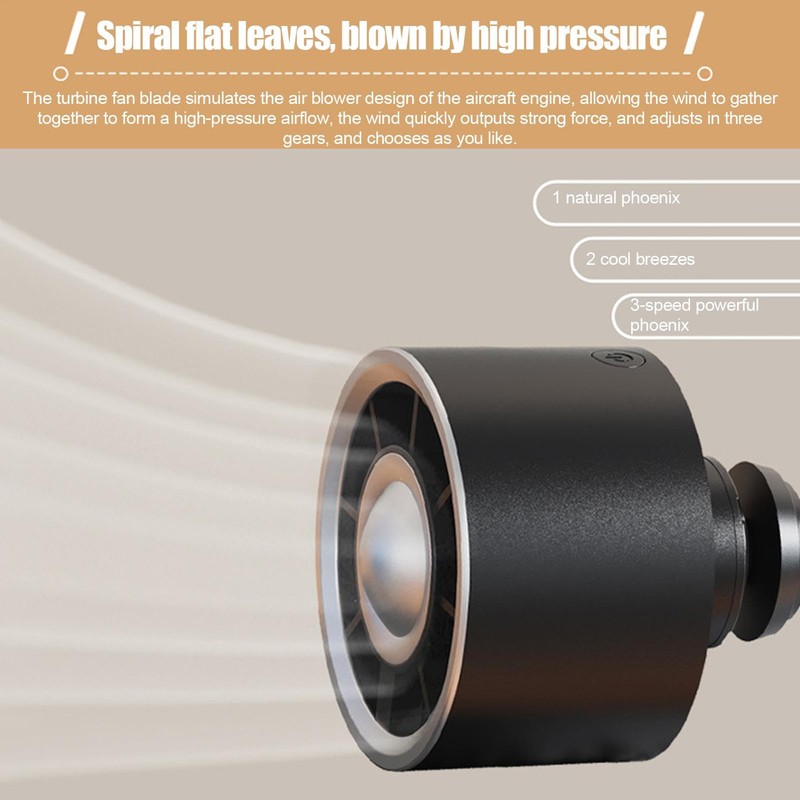 Car Vent Fan | Light up Car Fan for Air